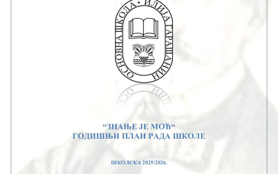 Годишњи план рада школе за школску 2025-2026 кориговано