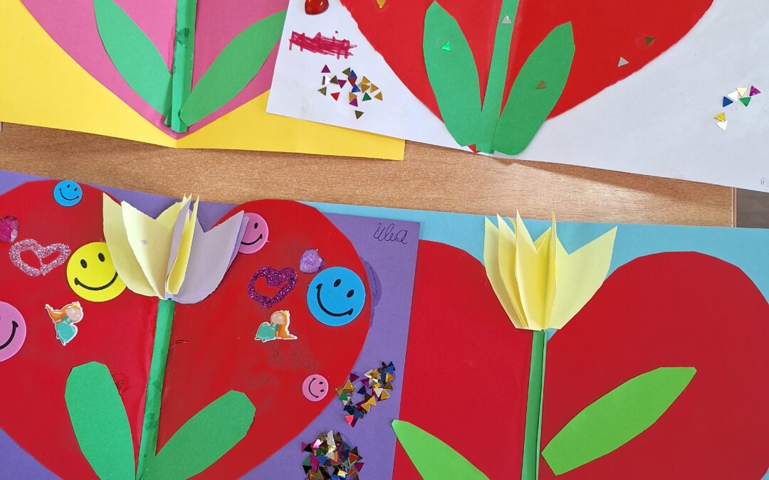 Осмомартовске честитке из првог разреда