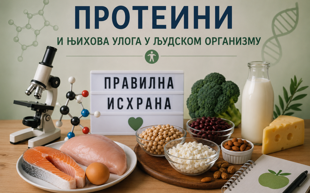 Интердисциплинарни час “Протеини и њихова улога у људском организму”